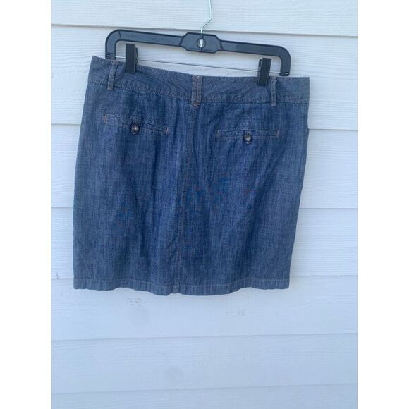Dockers Denim Jean Skirt Size 8 - Picture 3 of 6